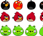 Angry Birds Playing Card Deck